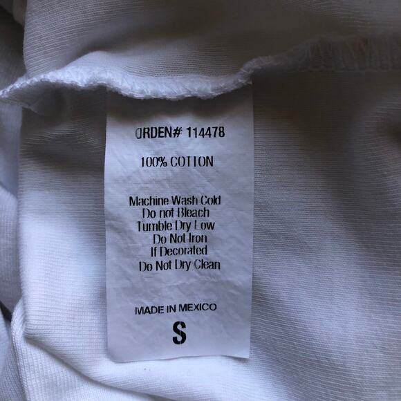 Coca Cola Diet Coke Shirt Crew Neck Short Sleeve White Cotton Women's Size Small - Picture 9 of 9